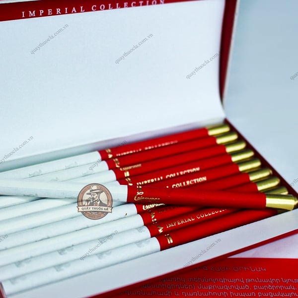 Cigaronne Royal Slims XL Filter AAA (Đỏ)