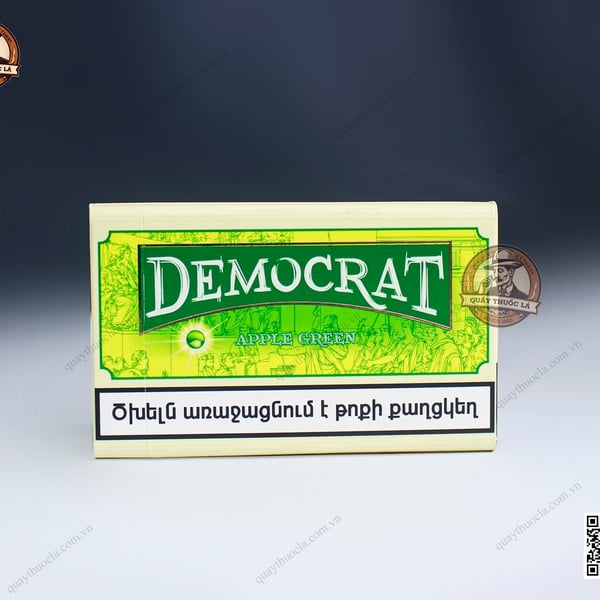Thuốc Lá Democrat Green (Táo Bấm Bạc Hà)