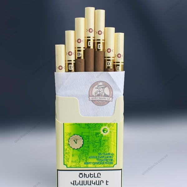 Thuốc Lá Democrat Green (Táo Bấm Bạc Hà)