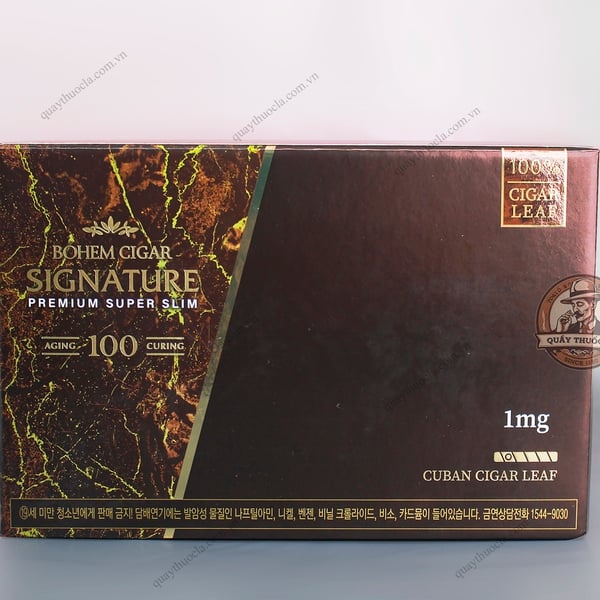 Thuốc Lá Bohem Cigar Signature 1mg