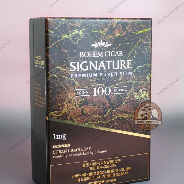 Thuốc Lá Bohem Cigar Signature 1mg