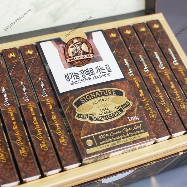 Thuốc Lá Bohem Cigar Signature 1mg