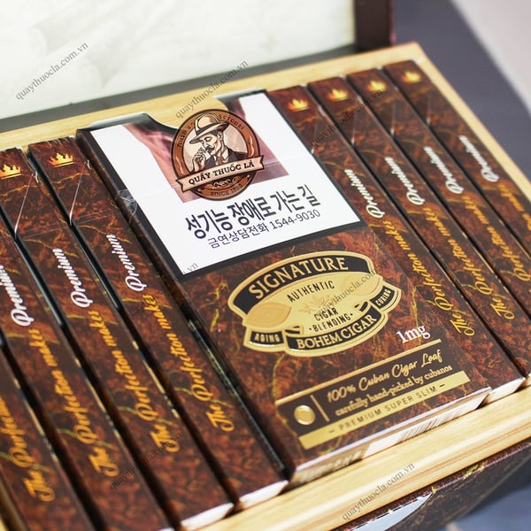 Thuốc Lá Bohem Cigar Signature 1mg