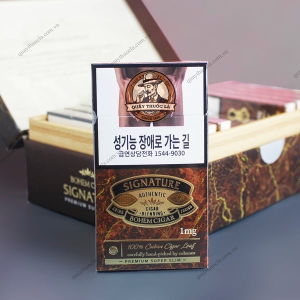 Thuốc Lá Bohem Cigar Signature 1mg