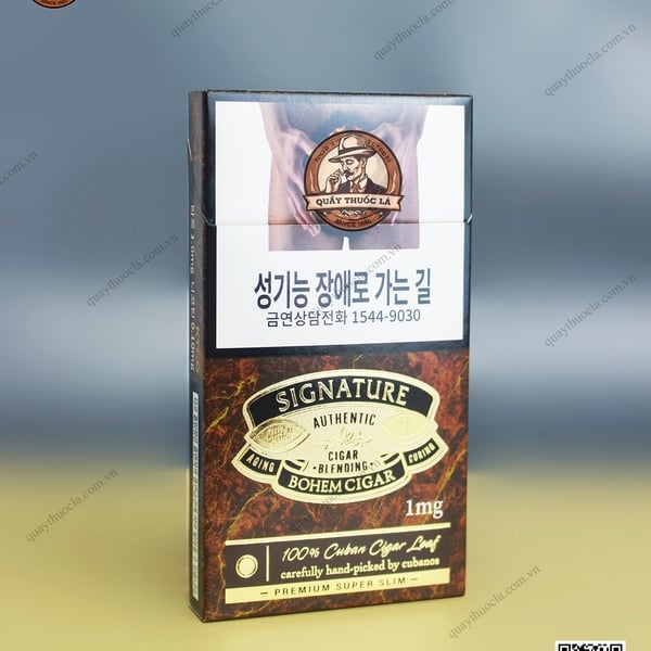 Thuốc Lá Bohem Cigar Signature 1mg
