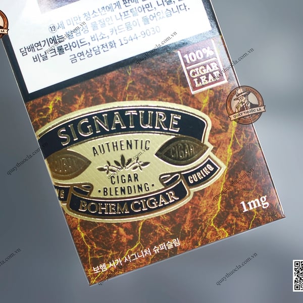 Thuốc Lá Bohem Cigar Signature 1mg