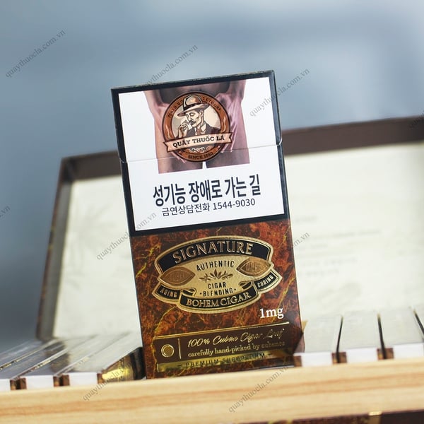 Thuốc Lá Bohem Cigar Signature 1mg