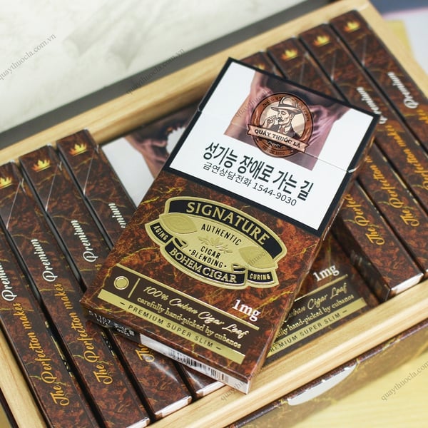 Thuốc Lá Bohem Cigar Signature 1mg