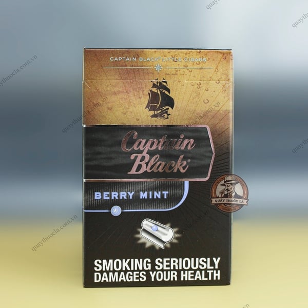 Captain Black Dark Crema Berry Mint (Điếu To)