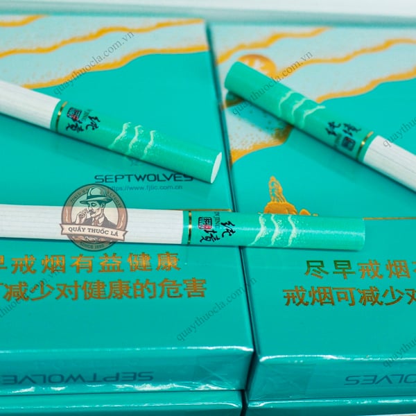 Thuốc Lá Sói Xanh