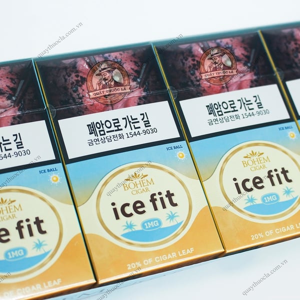 Thuốc Lá Bohem Cigar Ice Fit 1MG(Duty Free)
