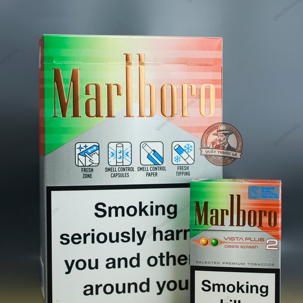 Thuốc Lá Marlboro VISTA Tropical Splash(Vị Dưa Vàng Lạnh)
