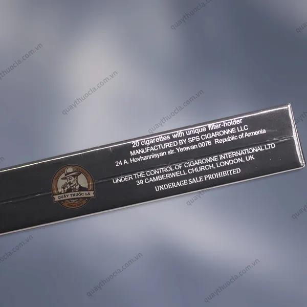 Cigaronne Royal Slims XL Filter Black 