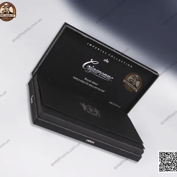 Cigaronne Royal Slims XL Filter Black 