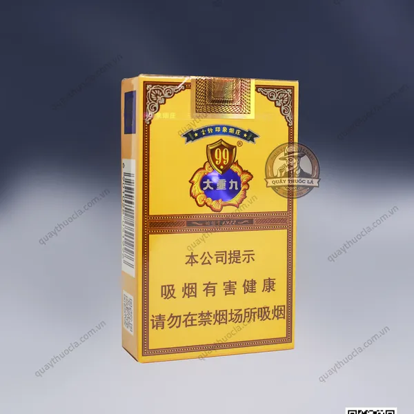 Thuốc lá Cửu Trùng Cửu 99 Điếu Lớn (Hộp Gỗ Cao Cấp) 