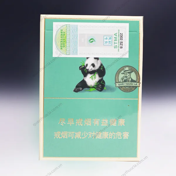 Thuốc Lá Panda Cigarettes (Gấu Trúc Xanh)
