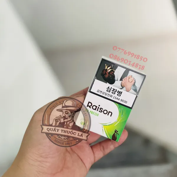 Thuốc Lá Raison Ice Presso