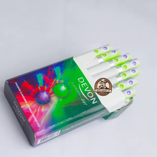 Thuốc Lá Devon Blueberry Mint ( Việt Quất , Bạc Hà )