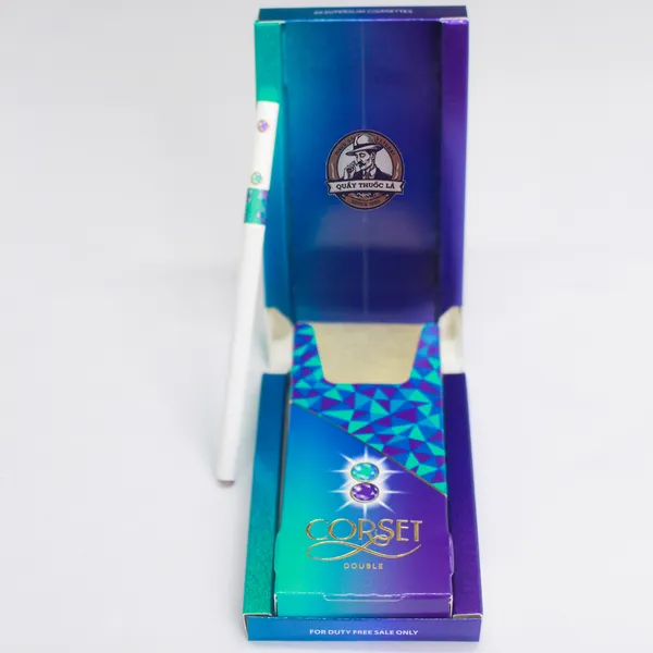 Thuốc Lá Corset Double ( Bạc Hà , Việt Quất ) 