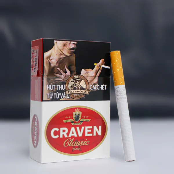 Thuốc Lá Craven Classic ( Mèo Đỏ )