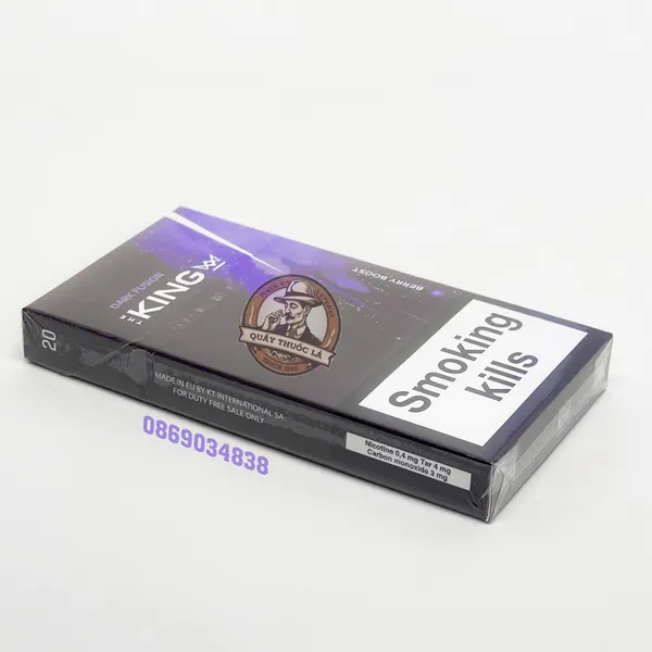 Thuốc Lá The King Dark Fusion ( Chocolate Berry ) 