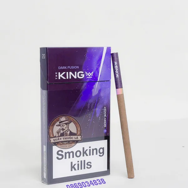 Thuốc Lá The King Dark Fusion ( Chocolate Berry ) 