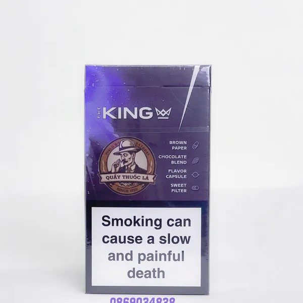 Thuốc Lá The King Dark Fusion ( Chocolate Berry ) 