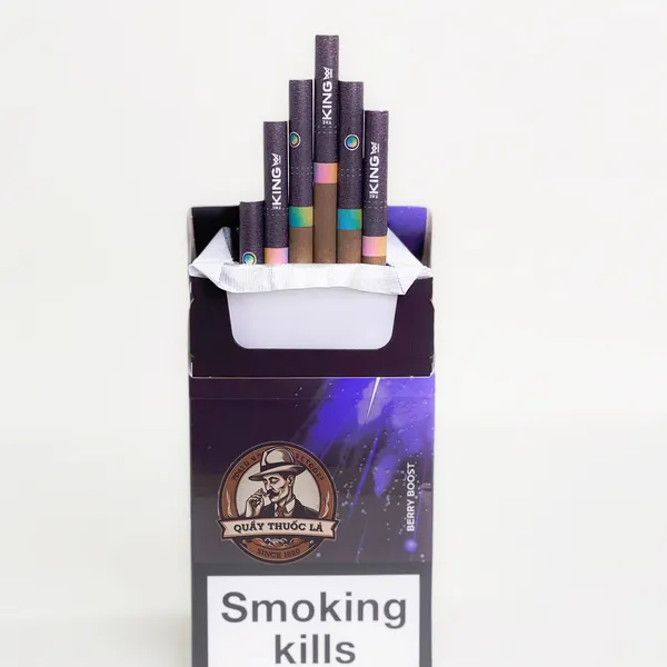 Thuốc Lá The King Dark Fusion ( Chocolate Berry ) 