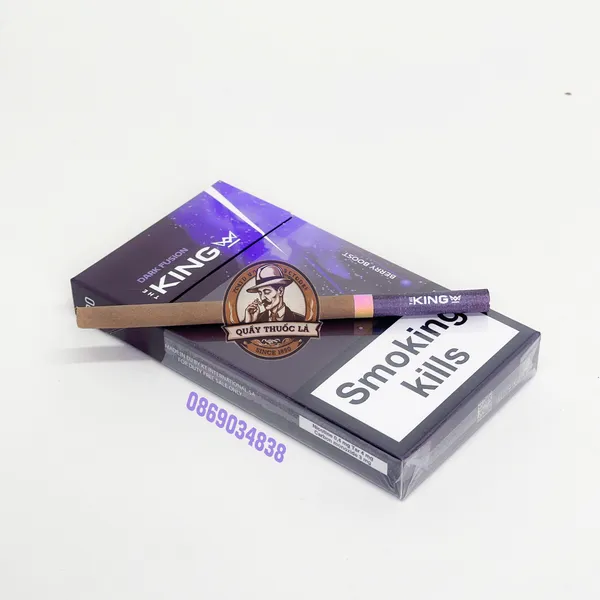 Thuốc Lá The King Dark Fusion ( Chocolate Berry ) 