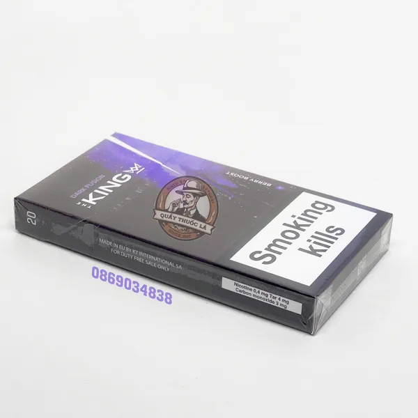 Thuốc Lá The King Dark Fusion ( Chocolate Berry ) 