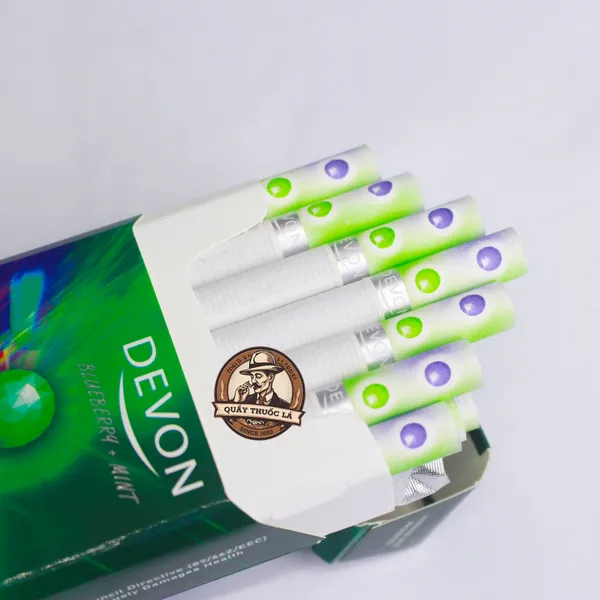 Thuốc Lá Devon Blueberry Mint ( Việt Quất , Bạc Hà )