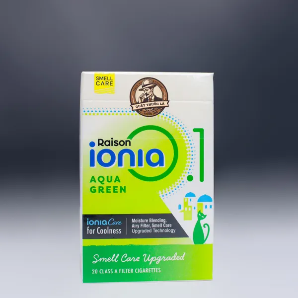 Thuốc Lá Raison Ionia Aqua Green ( Táo Xanh )