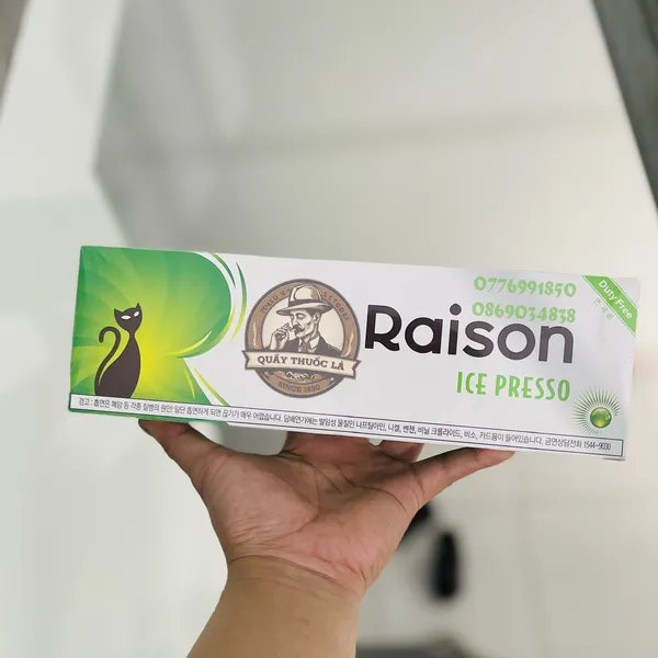 Thuốc Lá Raison Ice Presso