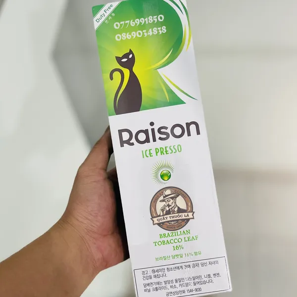 Thuốc Lá Raison Ice Presso