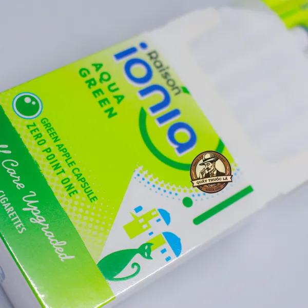 Thuốc Lá Raison Ionia Aqua Green ( Táo Xanh )