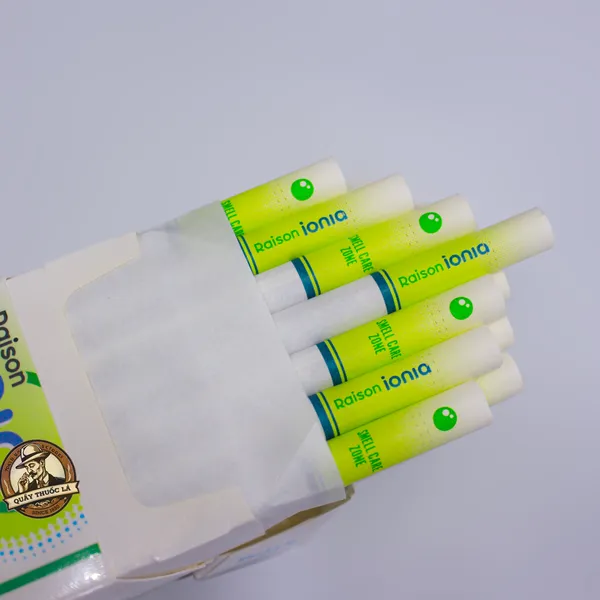 Thuốc Lá Raison Ionia Aqua Green ( Táo Xanh )