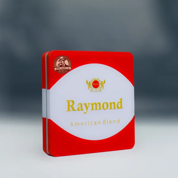 Thuốc Lá Raymond American Blend ( Hộp Sắt Đỏ )
