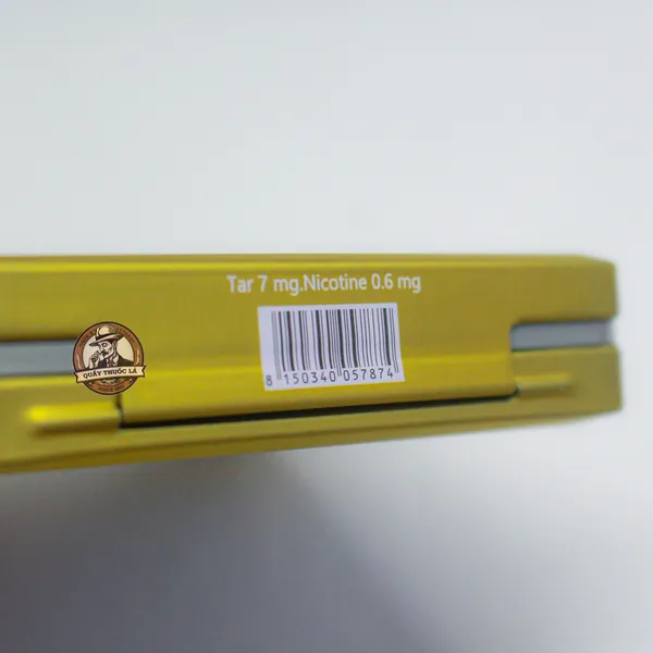 Thuốc Lá Raymond American Blend ( Hộp Sắt Vàng )