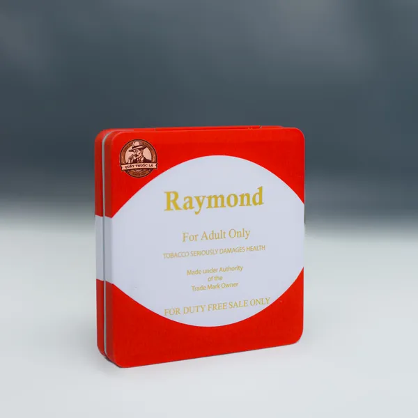 Thuốc Lá Raymond American Blend ( Hộp Sắt Đỏ )