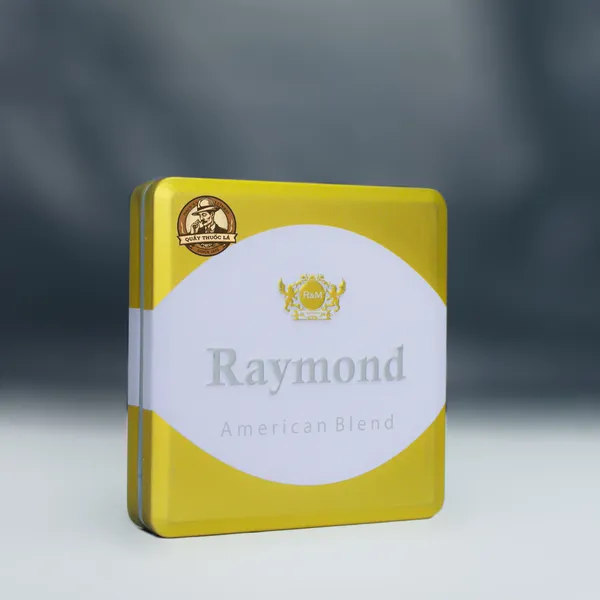 Thuốc Lá Raymond American Blend ( Hộp Sắt Vàng )