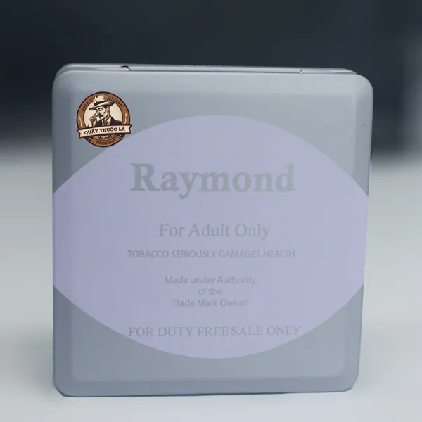 Thuốc Lá Raymond American Blend ( Hộp Sắt Bạc )