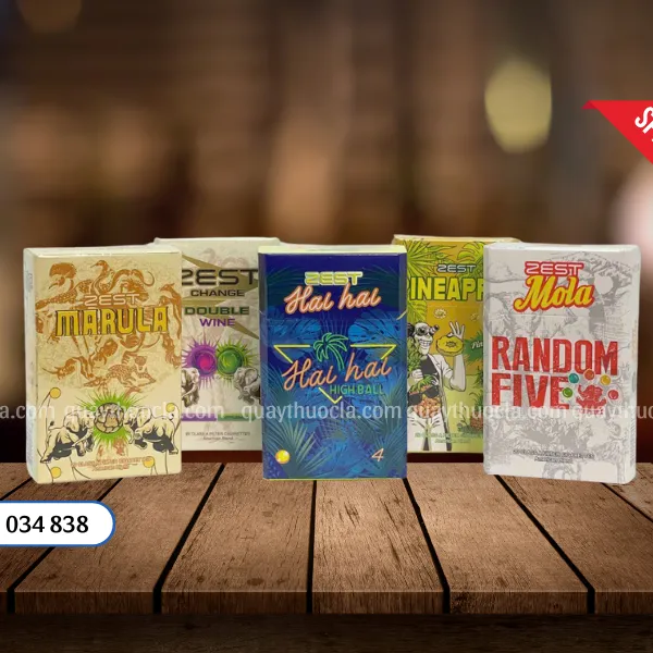 Combo thuốc lá Zest