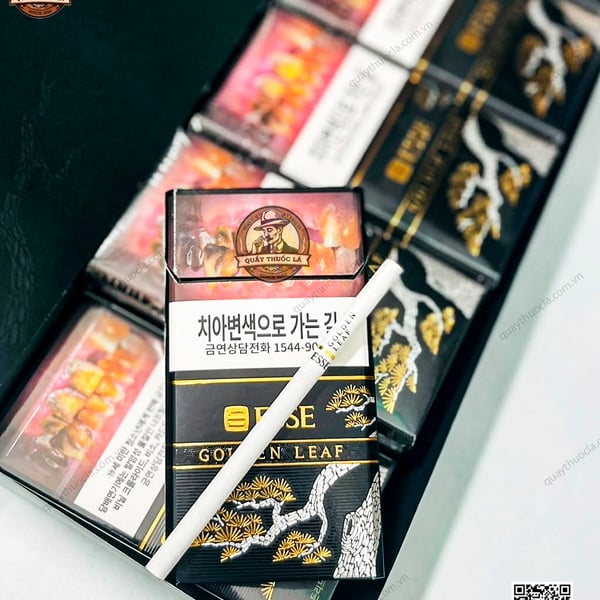 Thuốc Lá Esse Golden Leaf (Esse Tùng Đen)