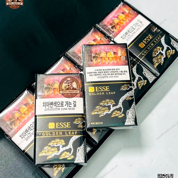 Thuốc Lá Esse Golden Leaf (Esse Tùng Đen)