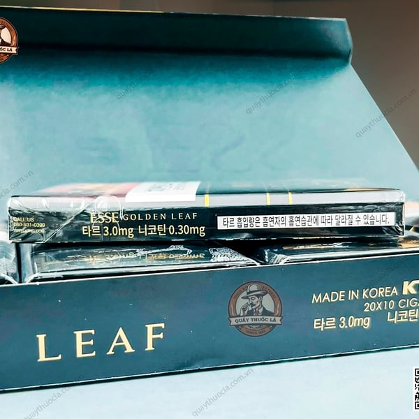 Thuốc Lá Esse Golden Leaf (Esse Tùng Đen)