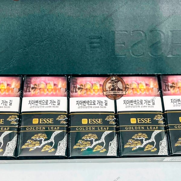 Thuốc Lá Esse Golden Leaf (Esse Tùng Đen)