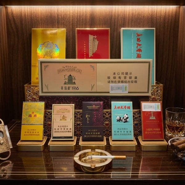 Bộ Tiêu Dao Khí - Thuốc lá Trung Quốc 
