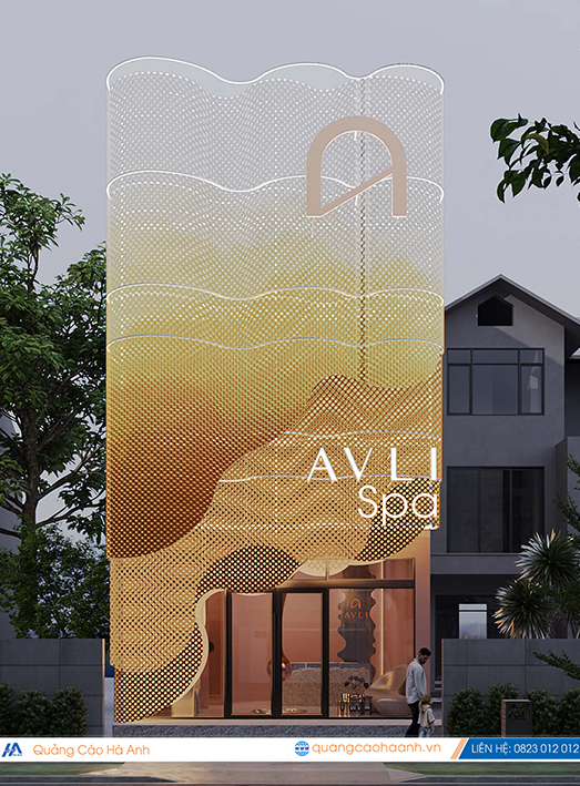 Bảng hiệu Spa hình khối hiện đại – Phá cách & ấn tượng Bảng hiệu Spa hình khối hiện đại – Phá cách & ấn tượng