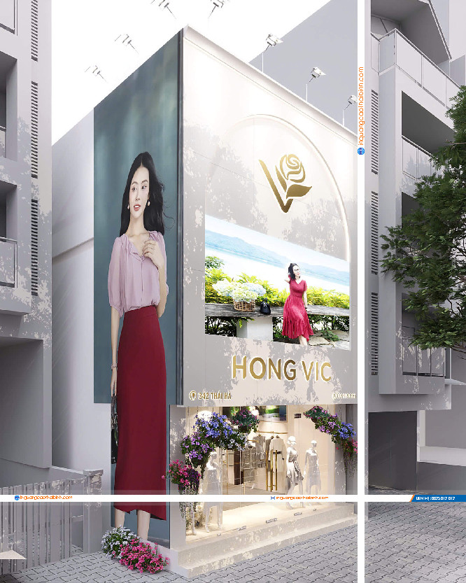 Thiế kế cửa hàng thời trang cao cấp tại Thái Bình Thiế kế cửa hàng thời trang cao cấp tại Thái Bình