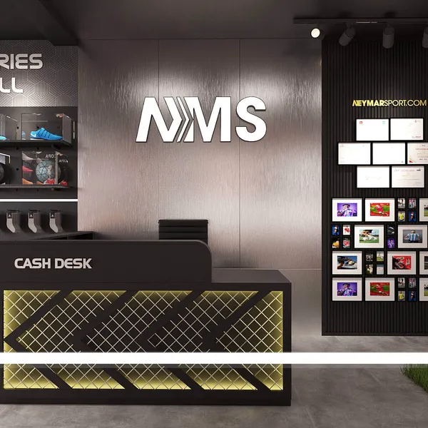 Thiết kế showroom giầy Nema